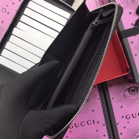 fake gucci slim wallet|gucci knockoff wallet.